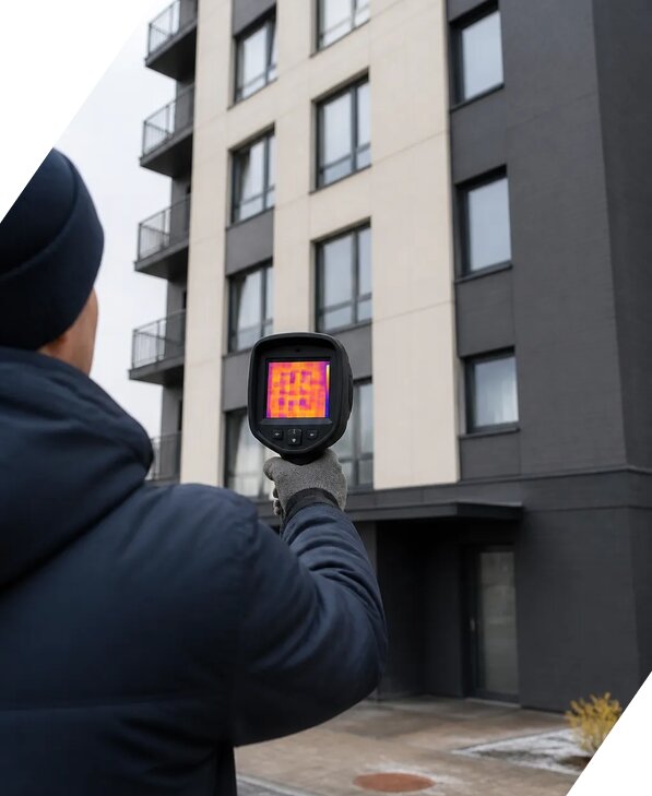 Тепловизионное обследование зданий в Кашире от 5207 р. | ЭкспертизаРоссия